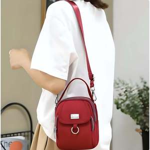 Sac à bandoulière Iris élégant pour femme, style preppy/vintage/japonais/bohème, double fermeture éclair, chaîne, cuir perlé/PU pour l'été - Product Image 4
