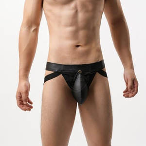 Durable Material Lightweight Leather <b>Jockstrap</b> Featuring Breathable Feel And Latest Design Leather <b>Jockstrap</b> For Online Sale - Product Image 5