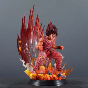 Figura de Goku Kaiouken de Dragon Ball, Material de Resina, Inspirada en la Animación Japonesa - Product Image 5