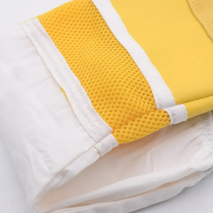 Guantes protectores de mano de cuero de grano de cabra transpirables al por mayor para Apicultura - Product Image 3