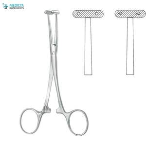 Fórceps de estiramiento facial Martel-Rees 13,5 cm-Instrumentos quirúrgicos generales - Product Image 5