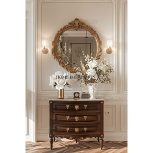 Miroir sur pied personnalisable en métal moderne, écologique, fait main, de haute qualité, idéal pour la chambre à coucher, vente exclusive - Product Image 6