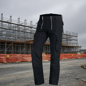 Pantalon de travail noir SEBASTIAN taille 46, équipement de sécurité et de survie - Product Image 3