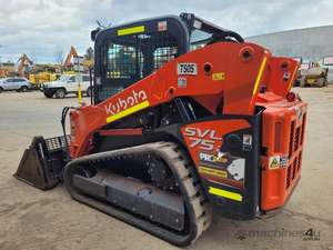 Kubota-Chargeuse compacte SVL 75-2 originale, roulement et pompe 75KW 5-10 tonnes, presque neuf - Product Image 3