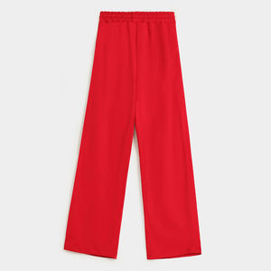 Pantalons pour femmes en coton décontractés et professionnels, faible MOQ, taille haute, coupe droite, vêtements d'extérieur, service OEM 2025 - Product Image 6