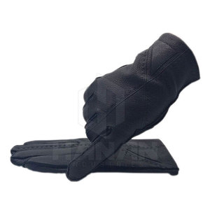 Guantes de conducción de cuero transpirables cómodos con logotipo personalizable con función de pantalla táctil de alta calidad para uso en invierno al aire libre - Product Image 1