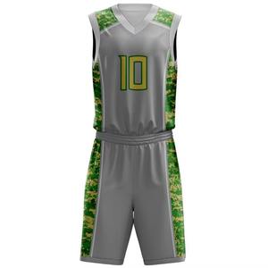 Conjunto de camisetas y pantalones cortos de baloncesto juveniles transpirables de secado rápido OEM para hombres y mujeres - Product Image 6