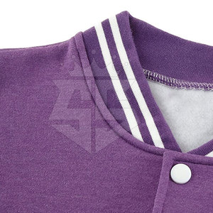 แจ็กเก็ตเบสบอลสำหรับผู้ชายแจ็กเก็ตเบสบอลสำหรับฤดูหนาวออกแบบเฉพาะของคุณเอง - Product Image 4