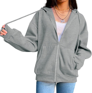 Sudadera con Capucha Personalizada para Hombre, 100% Algodón, Tejida, con Cierre Completo, de Alta Calidad, Ecológica, Antiarrugas, Estilo Urbano, con Estampado - Product Image 5