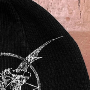 Gorro de Jacquard con letras de invierno, gorro de punto personalizado, gorro suave bordado con logotipo personalizado cálido para hombres y mujeres - Product Image 4