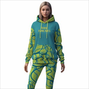 Nouveauté Survêtements pour femmes avec logo et couleur personnalisés Qualité supérieure Survêtements en coton pour femmes pour adultes - Product Image 1