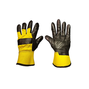 Gants de gréeur canadiens robustes de qualité industrielle Gants de travail en cuir isolés Gants de sécurité longue durée Soudage Coton - Product Image 2
