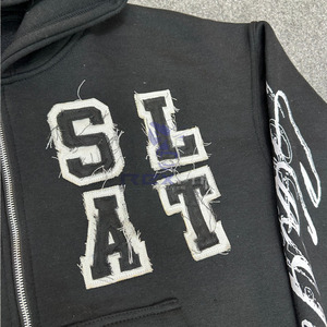 Nuevo estilo mejor material Llegó Sudadera con capucha impresa personalizada precios baratos fabricante superior hombres sudaderas con capucha personalizadas sudaderas con capucha para hombres - Product Image 3