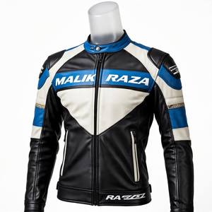 Chaqueta de montar de cuero ajuste europeo/estadounidense/asiático tamaño personalizado | MOQ bajo para startups al por mayor | Malik Raza - Product Image 4