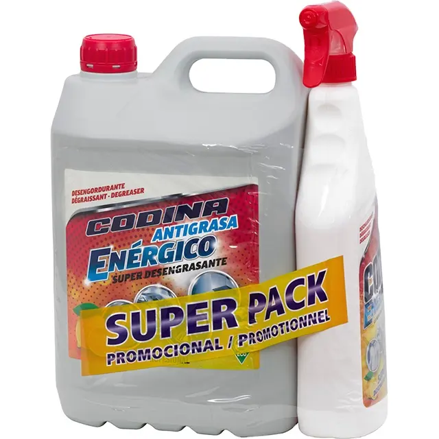 Ampla gama de produtos Top Selling Superpack "Codi Energic" Desengordurante Concentrado 5L + 750mL para Compradores por Atacado