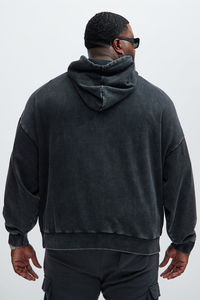 Fashionable 600 GSM Pull Over Hoodies <b>Men</b> Heavy Distressed Wholesale Hoodies Oversized Stone Vintage Washed Blank Drip <b>For</b> <b>Men</b> - Product Image 5