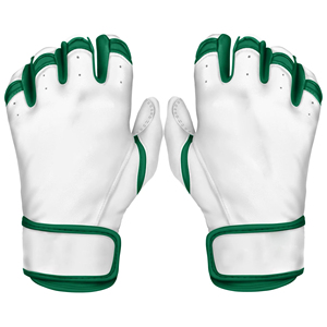 ถุงมือตีเบสบอลคุณภาพพรีเมียมแบบสั่งทำขายส่ง หนังฝ่ามือทนทาน ใช้ได้ทั้งมือซ้ายและขวา ปิดด้วยแถบตีนตุ๊กแก ระบายอากาศได้ดี - Product Image 1