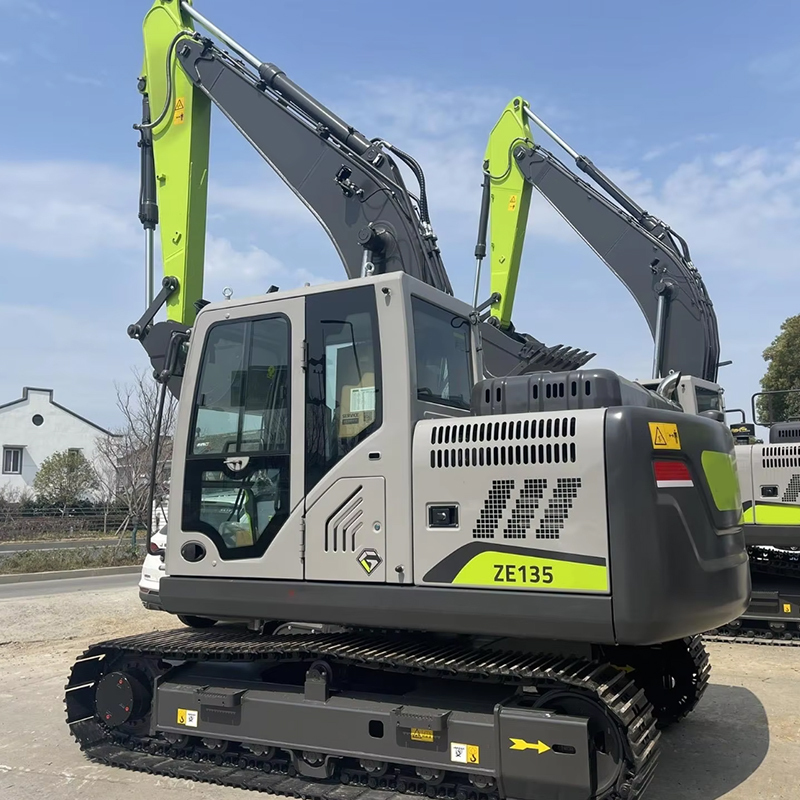 Chinese Made ZE215G Zoomlion 21 Ton Excavator With Cummins Engine