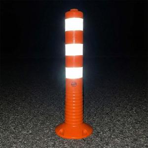 75 X 11 cm TPU Delineator Buoy Flexible Traffic Warning Product with <b>Socketed</b> Design - Product Image 3