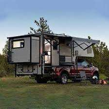 Camping-car léger et moderne à glissière escamotable pour camion, avec lit de 8 pieds, caisse de 5,7 pouces, capacité de couchage pour 3/4 personnes, solaire, léger - Product Image 3