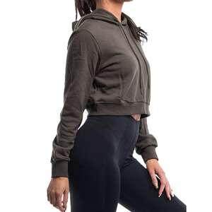 Sudadera con Capucha de Invierno para Mujer, 100% Algodón de Alta Calidad, Sexy, Ajustada, Talla Grande, Estilo Club, Bordada, de Secado Rápido y Ecológica - Product Image 5