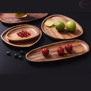 <b>Wood</b> Serving <b>Tray</b> Rectangular Wooden Platters Cheese Charcuterie Board Dinner Plates Snack Coffee Tea Food Wooden <b>Tray</b> - Product Image 5