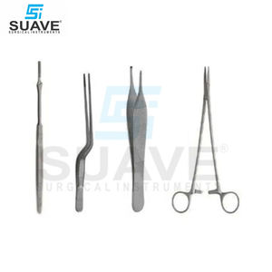 Ensemble d'instruments de chirurgie générale en acier inoxydable de haute qualité Instrument de chirurgie générale au meilleur prix par SUAVE INSTRUMENTS SURGICAUX - Product Image 4