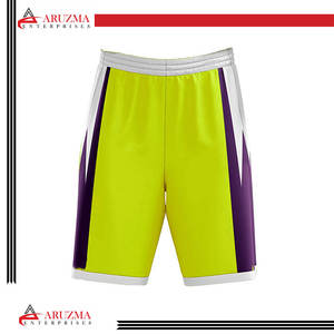 Short de basket-ball unisexe en maille à séchage rapide pour hommes et femmes quantité minimale de commande bas 250 Gsm Sublimation Double couche respirante Caractéristique - Product Image 3