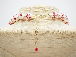 Nuevo y Elegante Collar de Moda con Cuentas para Mujer, de Resina Acrílica, Grueso, con Baño de Oro, en Rojo, Blanco y Amarillo, Joyería de Fiesta para Mujer - Product Image 3