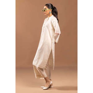 Chemise respirante teinte en jacquard KJ-43202 avec col mandarin - Product Image 5