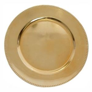 Assiette de présentation en métal de style américain écologique, finition dorée, Thanksgiving, 100 pièces, rehausse la présentation des repas pour les événements festifs - Product Image 4