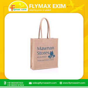 Sacs à provisions 100% naturels faits à la main en tissu de jute motif rayé à la mode respectueux de la terre et élégants en vente - Product Image 4