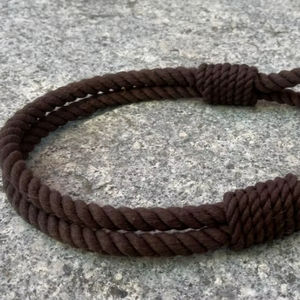 Brown Cotton Rope Curtain <b>Tiebacks</b>: Nautical Decor - Product Image 1