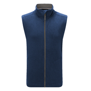 Chaleco Polar Personalizado con Logotipo para Hombre, con Cremallera Completa, Transpirable, Informal, Sin Mangas, Cortavientos, para Personal de Empresa, Ropa de Trabajo en Equipo - Product Image 1