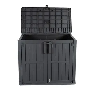 Waterproof Storage Shed Outdoor Plastic Modern Easily Assembled Yard Shed