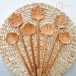 Juego de Cubiertos de Madera Ecológicos, Alternativa al Plástico, Utensilios de Madera Natural para una Vida Ecológica - Product Image 1