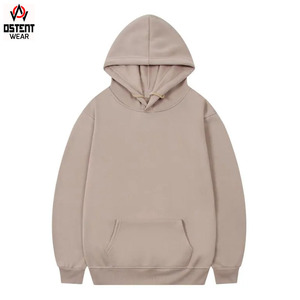 Venta al por mayor 100% de algodón sudaderas con capucha de gran tamaño sudaderas de manga larga con bolsillos patrones de lana de invierno para hombres y mujeres - Product Image 3