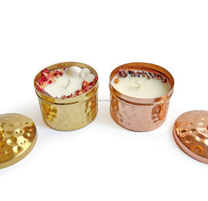 Wholesale Customized Hammered Metal Jar <b>Candle</b> in <b>Bulk</b> Price - Product Image 6