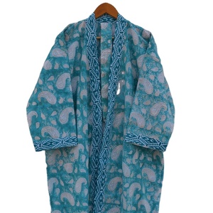 Chaqueta de manga larga con estampado personalizado Unisex, abrigo informal de moda para mujer, tejido sostenible, lavable, cintura Natural - Product Image 1