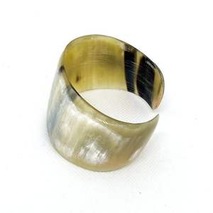 Antique Vintage Handmade Horn Snack Shape <b>Cuff</b> <b>Bracelet</b> Stylish Bone Bangle with Horn and Bone <b>Bracelet</b> for Wholesale India - Product Image 2