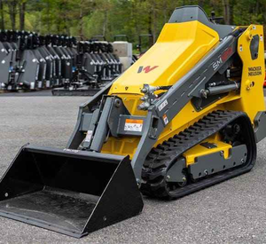 New Wacker Neuson SM100 Mini Skid Steer Loader Diesel <b>Stand</b>-On Compact Loader with Bucket - Product Image 1