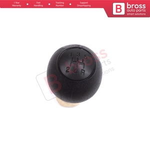 BSP606 5 Speed Gear <b>Shift</b> Stick <b>Knob</b> Black For Doblo MK1 119 223 2000-2010 735330197 - Product Image 2