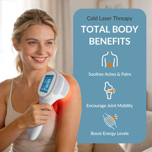 Terapia a <span class=keywords><strong>Laser</strong></span> de 905 nm Classe 4 para Alívio de Cãibras nos Joelhos e Pés, Tratamento de Distensão na Virilha, Alívio de Cólicas Menstruais - Product Image 1