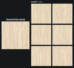 Carreaux de porcelaine émaillés polis à la texture de marbre gris 800x800mm Chine Approvisionnement d'usine Foshan pour sol et mur intérieurs - Product Image 3