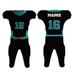 Heat Transfer Printing Quick Dry Breathable Best Size Uniform American <b>Football</b> <b>Tops</b> Men's American <b>Football</b> Jersey - Product Image 1
