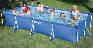 Piscina Rettangolare con Telaio Cm. 450x220x84 H - Product Image 1