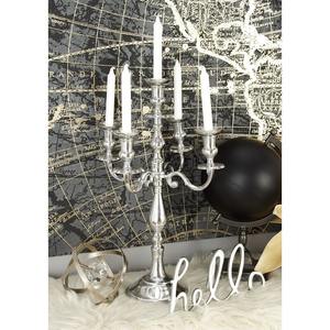 Bougeoir contemporain en aluminium pour décoration minimale Nouvelle arrivée Accent de table fait main pour la vie moderne et les cadeaux - Product Image 4