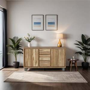 ตู้ข้างขนาดใหญ่พิเศษขอบไลฟ์ธรรมชาติที่จำเป็น - Product Image 1