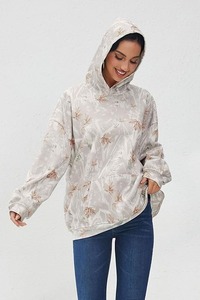 Nouveau Camo De Luxe Femmes Hoodies Haute Qualité Coton Polaire Acide Lavage Pull Lourd Streetwear Boxy Fit Hiver Automne - Product Image 6