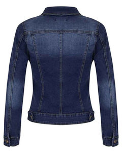 New Fashion Custom Color Button up Plus Size Womens Coats and Denim <b>Jacket</b> Winter 2025 Customized Lady's Jean Denim <b>Jackets</b> - Product Image 6